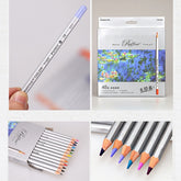 Professional Art Sketch Coloring Books Drawing Vibrant Colors 48-color Wooden Colored Pencils Set